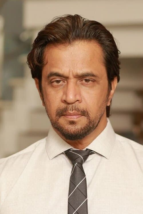 Arjun Sarja as Rajaraman in Blast