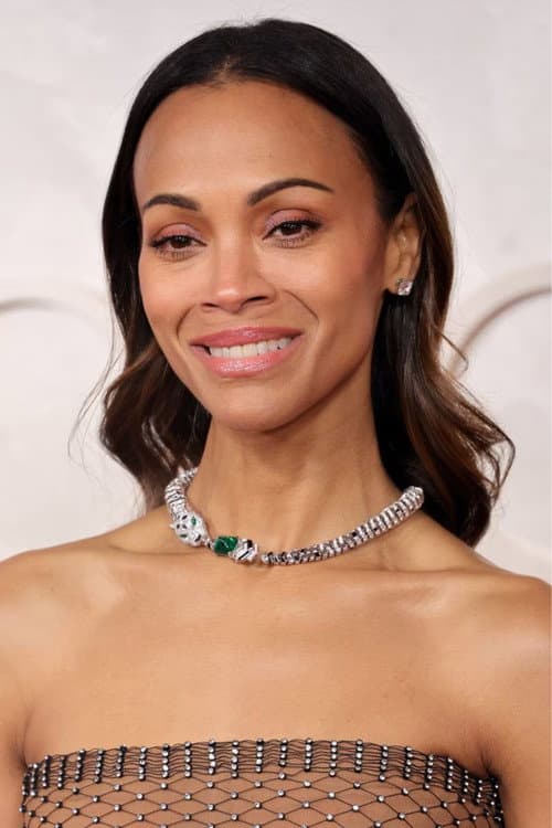 Zoe SaldaΓ±a as Neytiri in Avatar: Fire and Ash